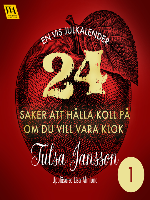 Title details for 1 by Tulsa Jansson - Wait list